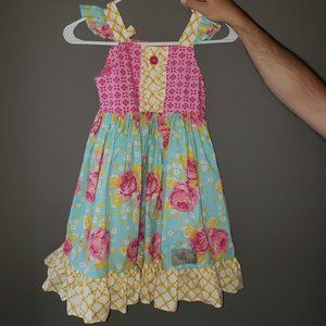 Eleanor Rose floral dress